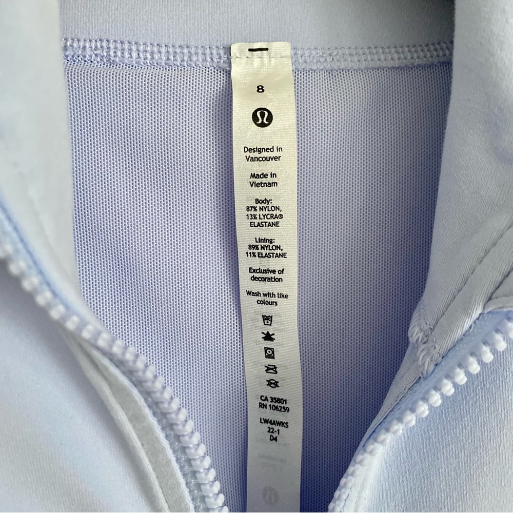 Lululemon Define Jacket Luon Size 8 NWT - Picture 4 of 9